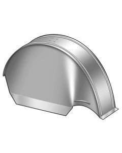 Model T Ford Rear Fender - Left - Steel - Torpedo