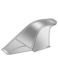 Model T Ford Front Fender - Left - Steel - Touring & Roadster - Late 1913