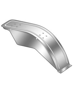 Model T Ford Rear Fender - Left - Steel - Touring & Roadster - Late 1909 To 1910
