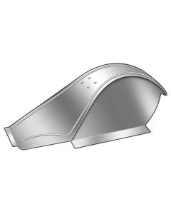 Model T Ford Rear Fender - Left - Steel - Torpedo