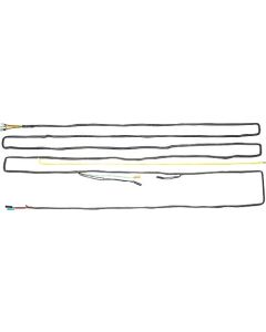 1956 Ford Thunderbird Body Wiring, PVC Wire, With Turn Signal Wire, 10 Terminals