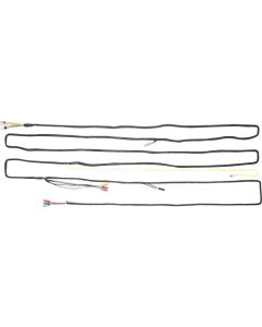 1956 Ford Thunderbird Body Wiring, With Turn Signal & Back Up Light Wiring