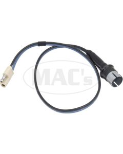 Parking Light Socket And Wires - Left - 2 Wires - 20-1/2 Long - Mercury