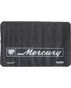 Fender Gripper/ Wht Mercury Logo On Blk Background