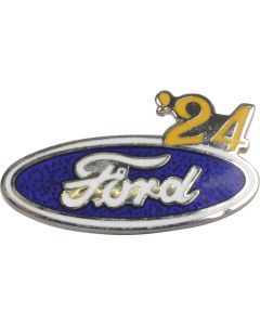 Hat Pin - Ford Oval With '24