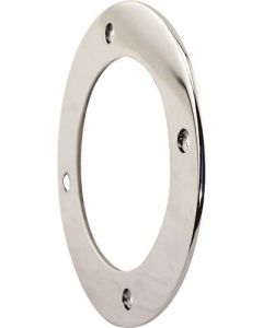 Model A Ford Gear Shift Boot Trim Plate - Stainless Steel -Not Original