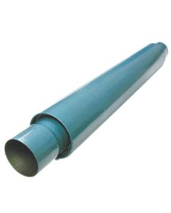 Smithy's Muffler - 22 Case - Fiberglass Packing - 3-1/2 Case Diameter - 2-1/2 Inlet and Outlet