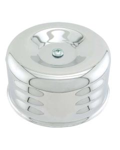 Air Cleaner/ Louvered/ Chrome/ 2-5/16 Throat