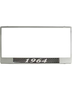 Chrome 1964 License Plate Frame