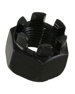 Model A Ford Castle Nut - 5/8-18 - Black Oxide