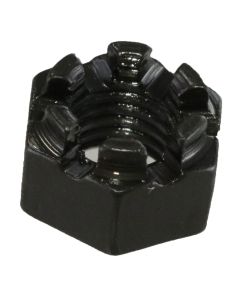 Model A Ford Castle Nut - 5/16-24 - Black Oxide