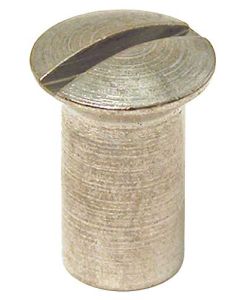 Model A Ford Tube Nut - 8-32 - Nickel Finish