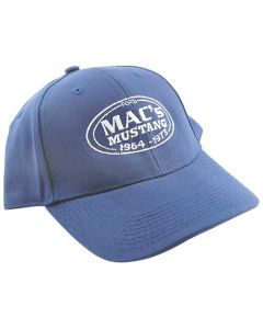 Baseball Cap - Blue - MAC's Mustang 1964-1973