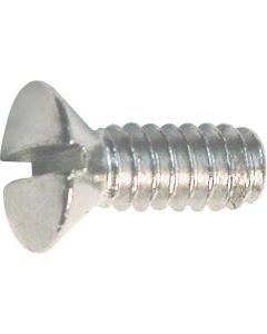 Oval Head Machine Screw - 6/32 X 3/8 - Slotted