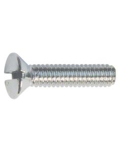 Oval Head Machine Screw - 8/32 X 3/4 - Slotted