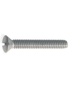 Oval Head Machine Screw - Slotted - 1/4-20 X 1-3/4 - Stainless Steel