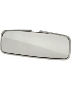 Model A Ford Interior Mirror Head - Stainless Steel Tube With Stainless Steel Back