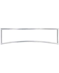 Model A Ford Windshield Frame - Street Rod - Standard Open Car - Chopped 2 - 13-1/4 High - Plain Steel