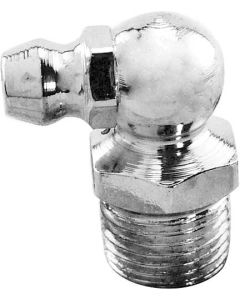Model A Ford Grease Fitting - Chrome Plated - 1/8 Pipe - 90Degree - Modern Style