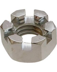 Model A Ford Castle Nut - 9/16-12 - Chrome