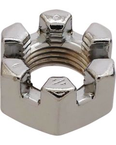 Model A Ford Castle Nut - 9/16-18 - Chrome