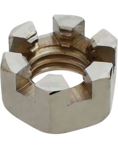 Model A Ford Castle Nut - 5/8-11 - Chrome