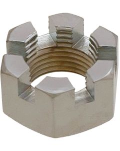 Model A Ford Castle Nut - 3/4-16 - Chrome