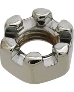 Model A Ford Castle Nut - 5/16-24 - Chrome