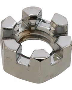 Model A Ford Castle Nut - 7/16-14 - Chrome