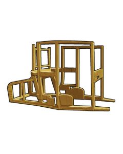 Model T Ford Body Wood Kit - Complete - Coupe With Regular Doors