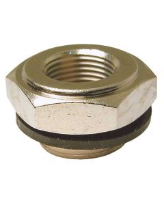 Model T Ford Rim Washer Nut - Nickel - For Wood Wheels