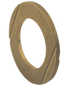 Model T Ford Differential Thrust Washer - Brass - Oil Grooves On Both Sides