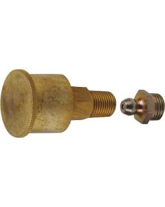 1909-1916 Model T Ford Steering Bracket and Rear Axle Grease Cup - With Modern Grease Fitting