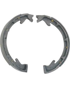 Model T Ford Hub Rear Brake Shoe Set, Lined Accessory Type