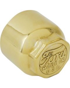 13-16/brass Hub Cap/ford/made In Usa/individual