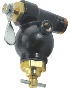 Model T Ford Gas Sediment Bulb Assembly - Complete For 1926-1927 Cars With Cowl Gas Tank - Top Quality US Made