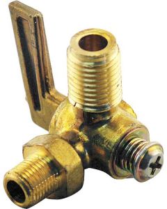 Model T Ford Accessory Fuel Shut-Off Valve, Replaces Elbow Fitting At Carb
