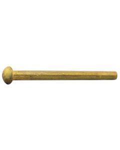 Model T Ford Steering Column Quadrant Rivets - Brass - 5/32X 2 - Round