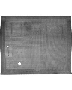 26-27/open Car Front Floor Mat/script/black