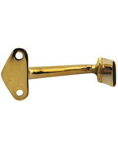 Tail Light Bracket/ Polished Brass/ 13-14