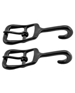 12-15 Top To Windshield Strap Buckles / Black