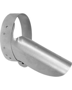 Exhaust Deflector/ Stainless Steel/ 17-27