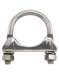 Model T Ford Muffler Clamp - Stainless Steel - For All Except Original Cast Iron End Muffler