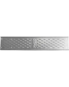 Model T Ford Running Boards - Sheet Metal - Diamond Pattern- Crosswise Script - 100% Authentic