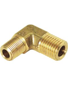 Model T Ford Gas Sediment Bulb Inlet Elbow - Brass - Kingston L/L2/L4 or Holley G/NH - For Cars With Cowl Mounted Gas Tanks