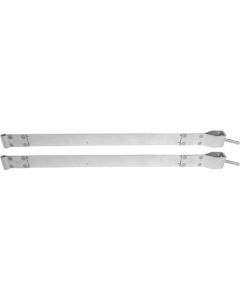1953-1955 Ford Pickup Truck Gas Tank Straps - Stainless Steel - F100 Thru F350