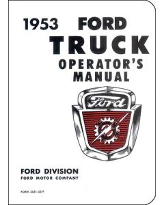 Ford Truck Operator's Manual - 64 Pages