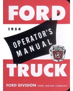 Ford Truck Operator's Manual - 64 Pages
