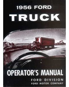 Ford Truck Operator's Manual - 64 Pages