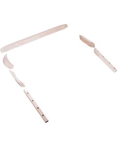 Model T Ford Seat Wood - Seat Tack Rails - Front - 7 Pieces- Late 25